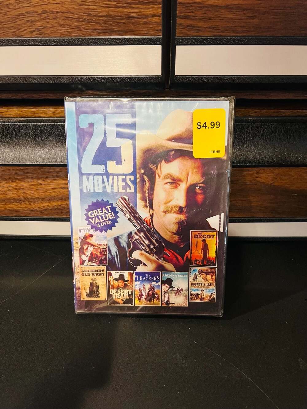 Echo Bridge Home Entertainment 25 Western Movies 4-Disc DVD Set